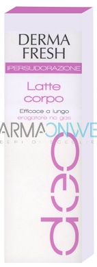 Dermafresh Linea Ipersudorazione Efficace a Lungo Latte Corpo no Gas 100 ml