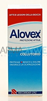 Alovex Linea Protezione Orale Collutorio Lenitivo Lesioni Mucosa Orale 120 ml