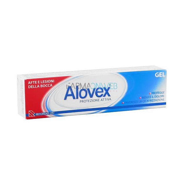 Alovex Linea Protezione Orale Gel Lenitivo Lesioni Mucosa Orale 8 ml