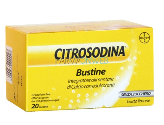 Citrosodina Linea Digestione Benessere dello Stomaco 20 Bustine Effervescenti