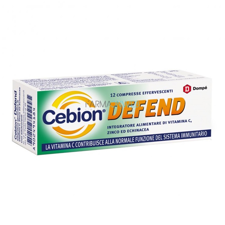 Cebion Defend Integratore Difese Immunitarie 12 Compresse Effervescenti