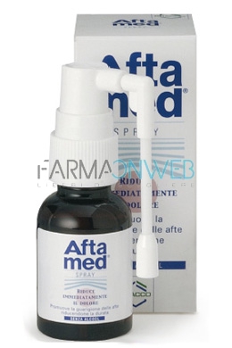 Aftamed Spray Orale Lenitivo Calmante Anti-Irritazioni 20 ml