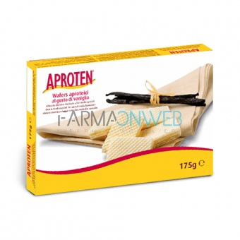 Dieterba Aproten Biscotti Wafer alla Vaniglia Ipoproteici 175 g