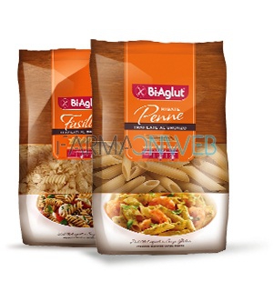 BiAglut Pasta Corta Trafilata al Bronzo Fusilli Senza Glutine 500 g