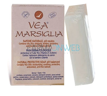 VEA Linea Pelli Sensibili Sapone Naturale Delicato a pH Neutro 100 g