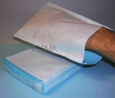 Farmacare Manopola Impermeabile Saponata Monouso Non Profumata 100 pezzi