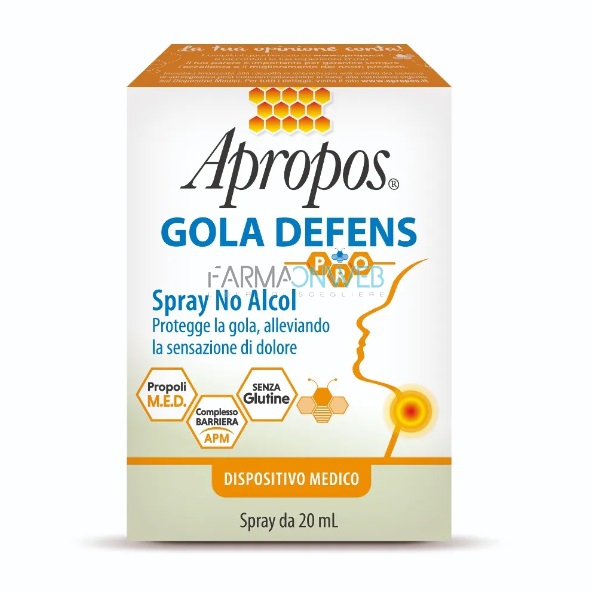 Desa Pharma Apropos Gola Defens Spray Senza Alcol 20 ml
