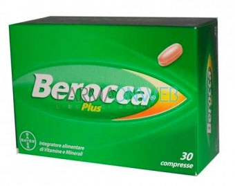 Berocca Plus Integratore Vitamine e Minerali 30 Compresse