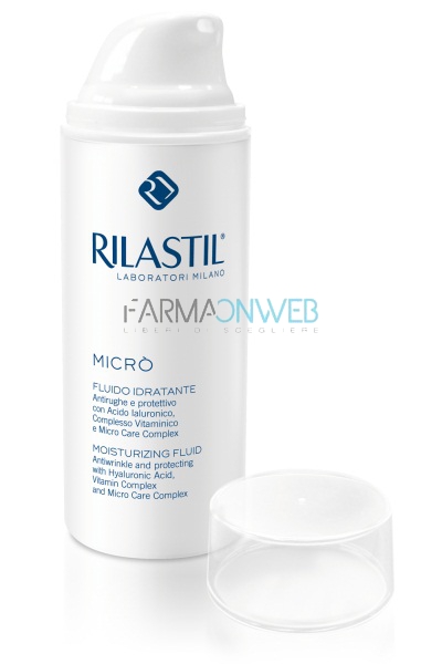 Rilastil Linea Micr Fluido Idratante Anti-Rughe ed Emolliente 50 ml