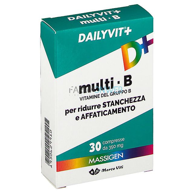 Massigen Linea Benessere ed Equilibrio Dailyvit+ Multi B 30 Compresse