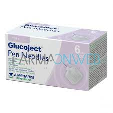 Menarini Glucoject Pen Needles G32 6 mm Aghi Sterili per Penna 100 pezzi