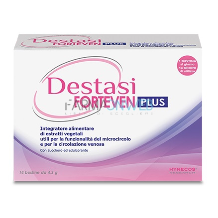 Pool Pharma Destasi Forteven Plus Integratore Alimentare 14 Buste