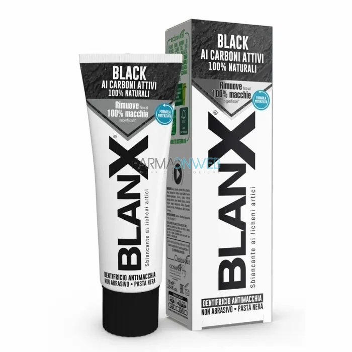 BlanX Black Carbone Dentifricio 75 Ml