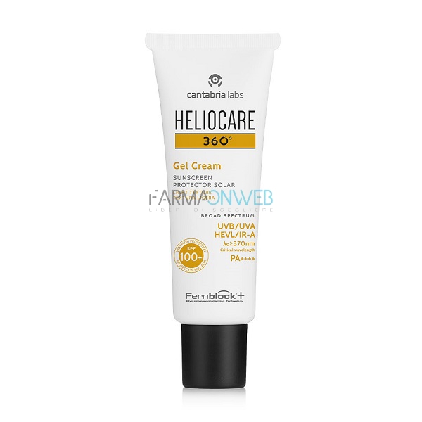 Heliocare 360 Protezione Solare 100+ Gelcream 50 Ml