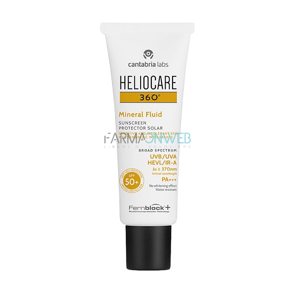 Heliocare 360 Protezione Solare Mineral Spf50+ 50 Ml
