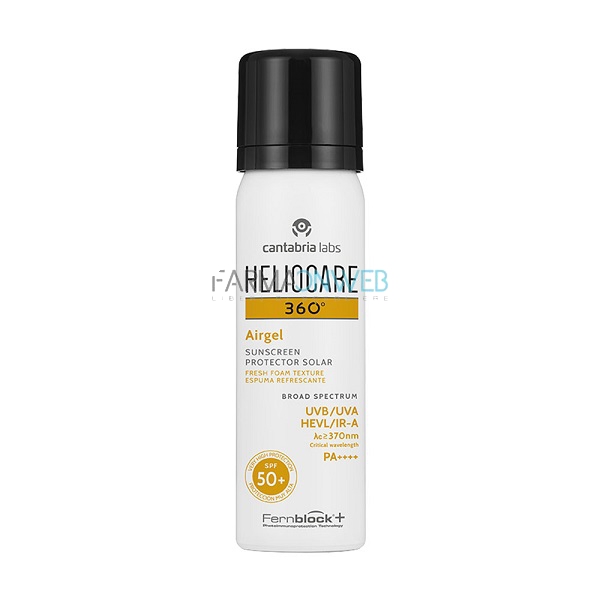 Heliocare 360 Protezione Solare Airgel Spf50+ 60 Ml