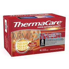 Thermacare Linea Salute e Benessere Schiena 4 Fasce Autoriscaldanti
