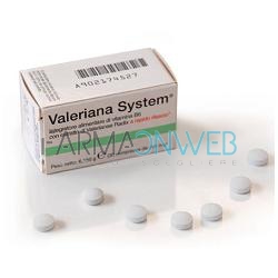 Valeriana System Integratore Alimentare 30 Compresse