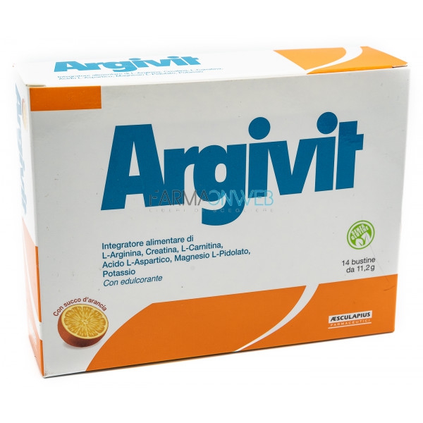 Aesculapius Farmaceutici Argivit Senza Glutine 14 Bustine da 11,2 G