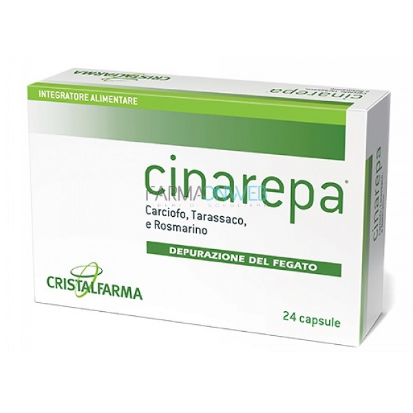 Cristalfarma Cinarepa Integratore Alimentare 24 Capsule