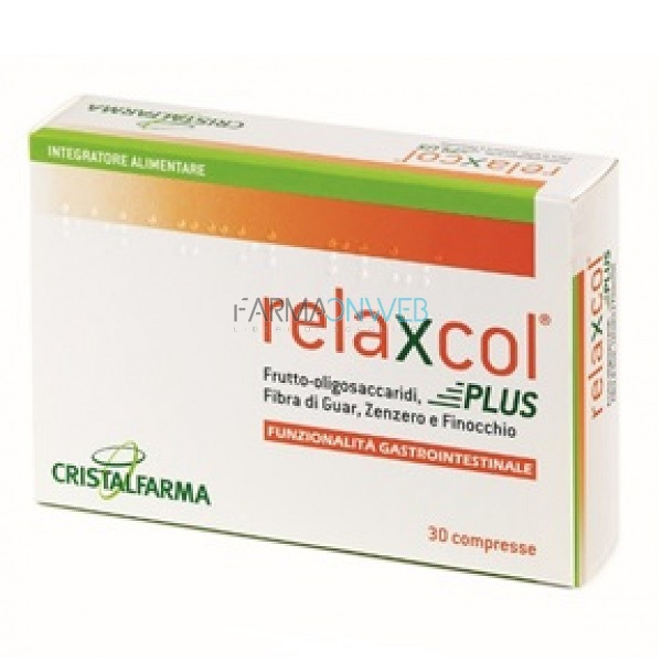 Cristalfarma Relaxcol Plus Integratore Alimentare 30 Compresse