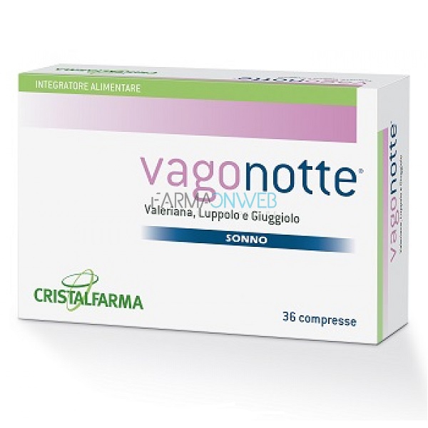 Cristalfarma Vagonotte Integratore Alimentare 36 Compresse