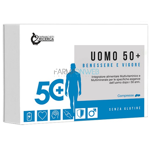 Uomo 50+ Integratore Alimentare 30 Compresse