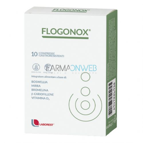 Flogonox Integratore Alimentare 10 compresse gastroresistenti