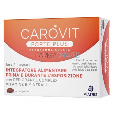 Carovit Forte Plus Integratore Alimentare 30 capsule