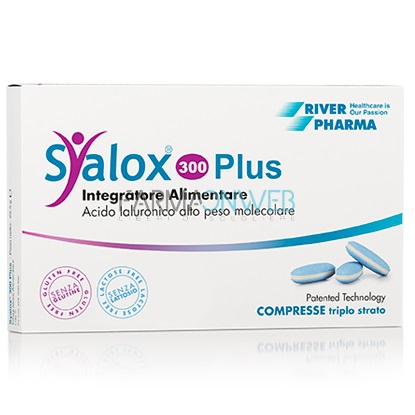 River Pharma Syalox 300 Plus Integratore Alimentare 30 compresse triplo strato