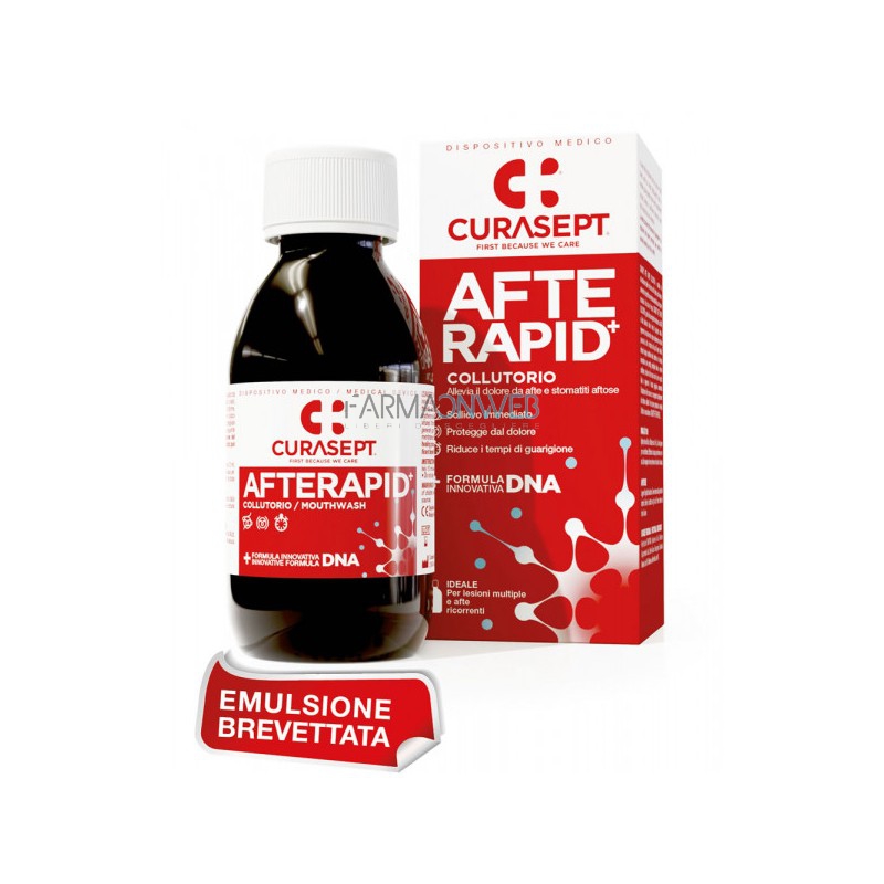 Curasept Collutorio Afte Rapid 125 ml
