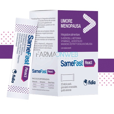 Samefast React Integratore Alimentare 20 buste