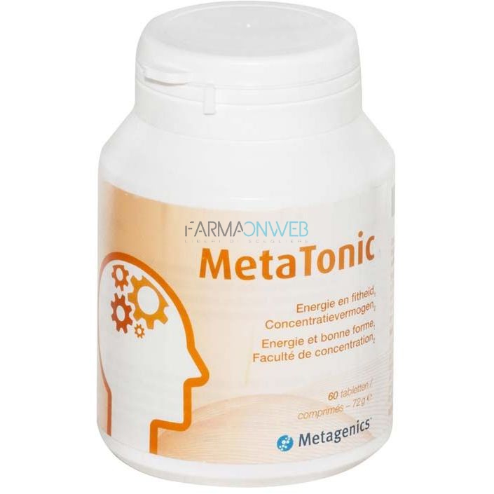 Metagenics MetaTonic Integratore Alimentare 60 compresse