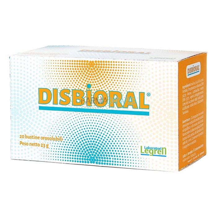 Laboratori Legren Disbioral Integratore Alimentare 20 bustine orosolubili