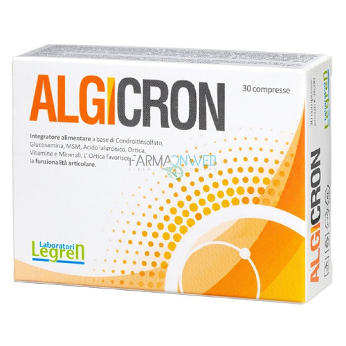 Laboratori Legren Algicron Integratore Alimentare 30 compresse
