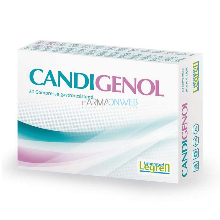 Laboratori Legren Candigenol Integratore Alimentare 30 compresse