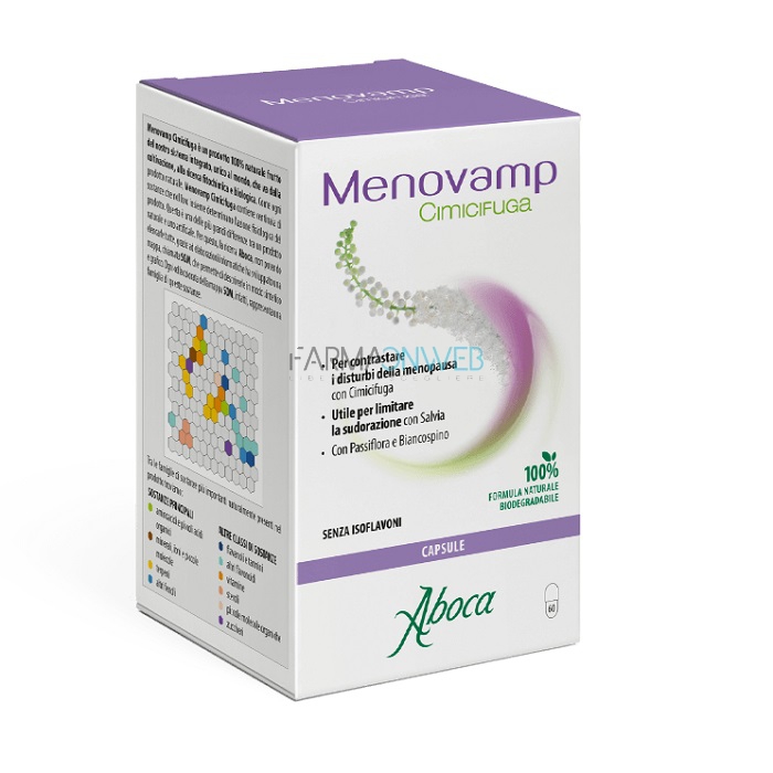 Aboca Menovamp Cimicifuga Integratore Alimentare 60 capsule