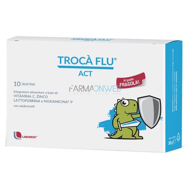 Troc Flu Act Integratore Alimentare 10 buste