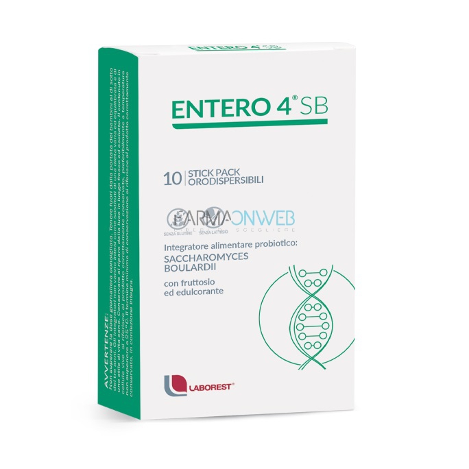 Entero 4 SB Integratore Alimentare 10 stick