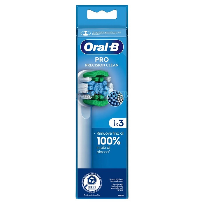 OralB Precision Clean 3 Testine di Ricambio