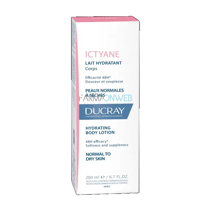 Ducray Ictyane Latte Idratante Corpo 200 ml