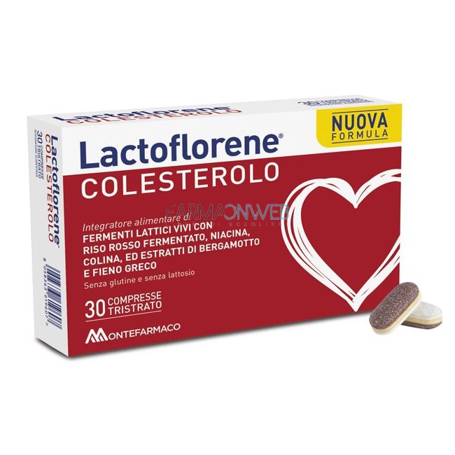 Lactoflorene Colesterolo Integratore Alimentare 30 compresse