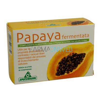 Specchiasol Papaya Fermentata Integratore Alimentare 30 compresse