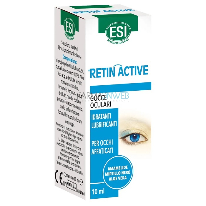 Esi Retin Active Mirtillo Gocce Oculari 10 ml