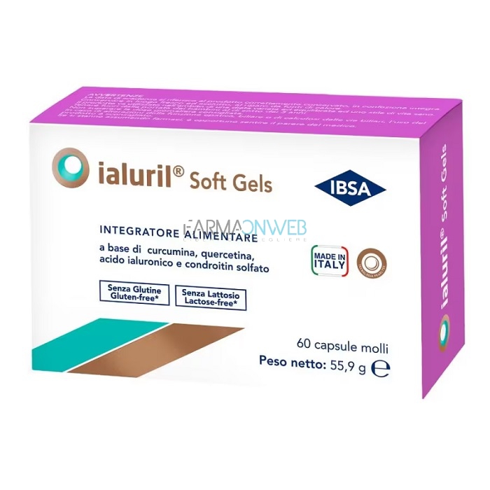 Ialuril Soft Gels Integratore Alimentare 60 capsule molli