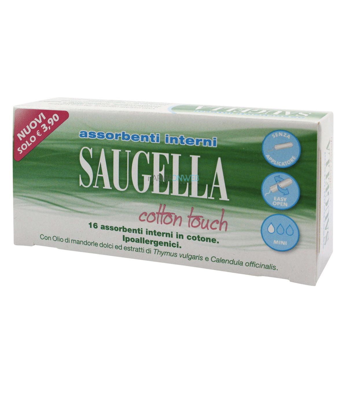 Saugella 16 Assorbenti Interni Mini
