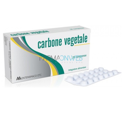 Carbone Vegetale Integratore Alimentare 20 compresse