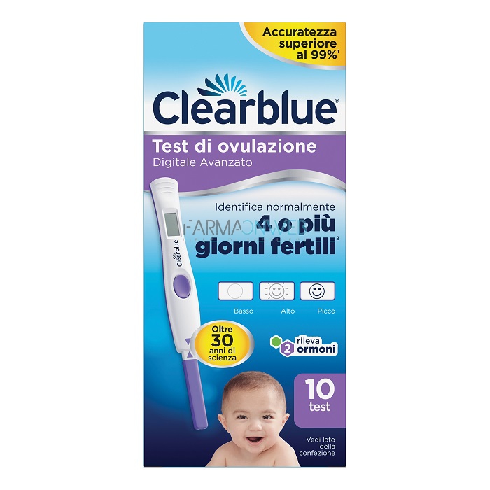 Clearblue Test Ovulazione Digitale Avanzato
