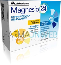 Arkocapsule Linea Minerali Magnesio 24 Integratore Alimentare 60 Capsule