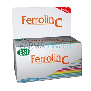 Esi Ferrolin C Integratore Alimentare 30 Capsule